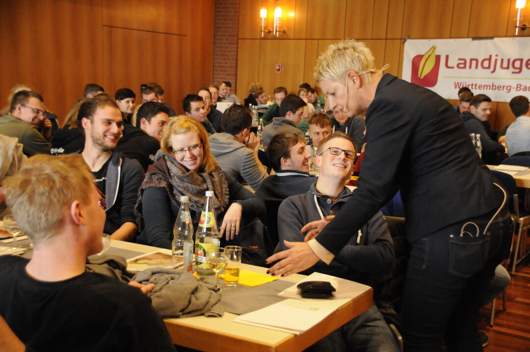 Elke Pelz-Thaler beim Kommunikationstraining