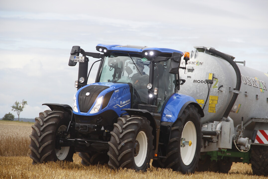 Der Methangas-Traktor ist ab sofort erh�ltlich.