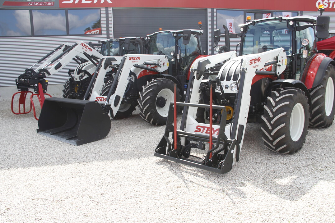   Die neuen Frontlader von Steyr