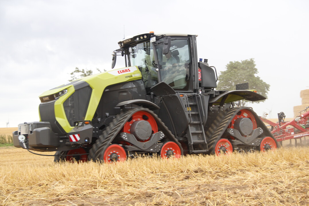 Den neuen Xerion von Claas gibt es mit 590 und 650 PS.&nbsp;