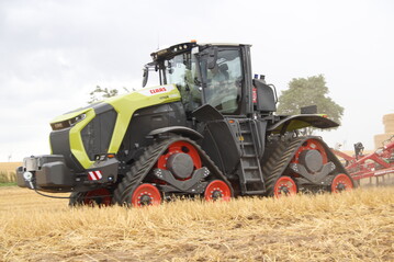Den neuen Xerion von Claas gibt es mit 590 und 650 PS.
