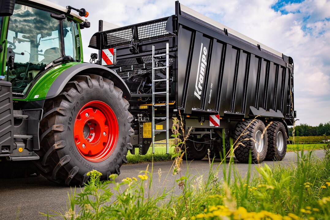 Krampe hat jetzt auch einen Abschiebewagen im Programm.