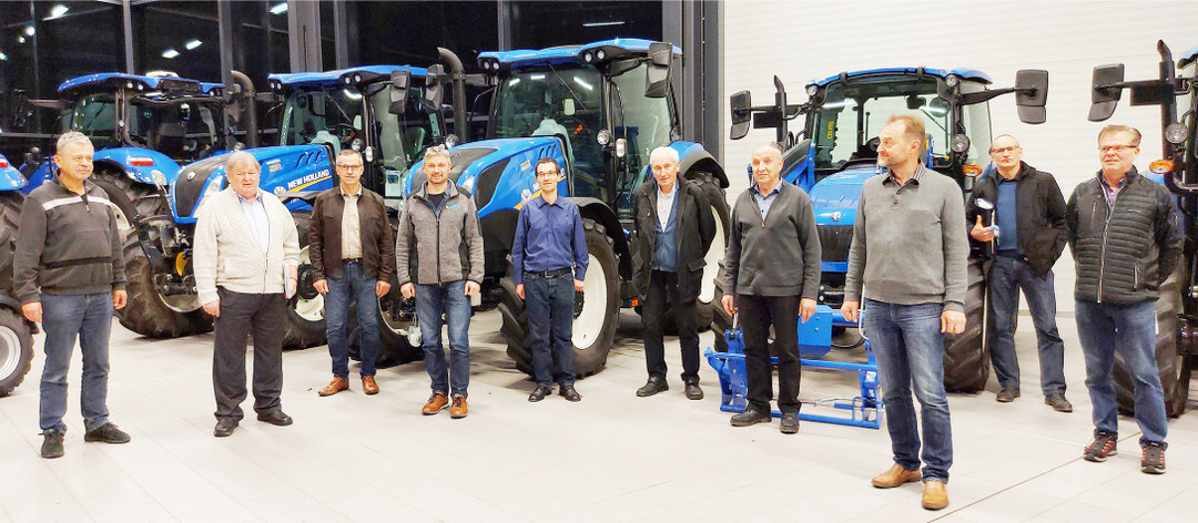 Die Vertreter der badenw�rttembergischen Landmaschineninnungen bei der Mitgliederversammlung.