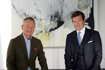 Klaus Josef Lutz (l.) und Marcus P�llinger