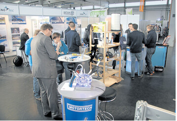 Zum Informationen sammeln und Erfahrungen austauschen gab es auf den Biogas Fachtagen an jeder Ecke Gelegenheit.