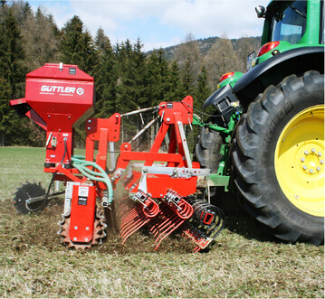 Die Zinkensaat ist f�r schwierige Bedingungen gedacht.