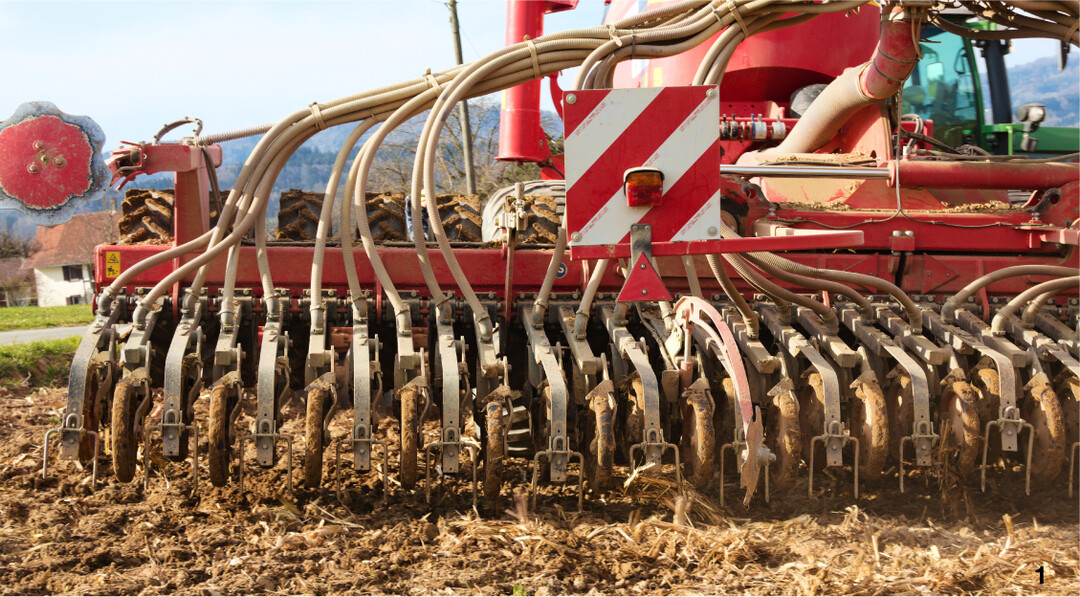 Indirekte und biologische Ma�nahmen gegen Unkraut, wie eine erh�hte Saatst�rke, z�hlen zu den kleinen H�mmern".