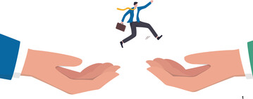 Ein Wechsel des Arbeitgebers will gut �berlegt sein.