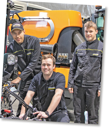 Christoph Kaltsamis, Robin Emmer, Marek Ziegler,