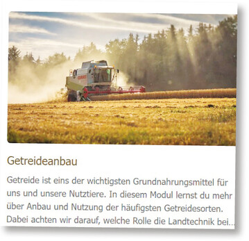 Die Module werden laufend erg�nzt.