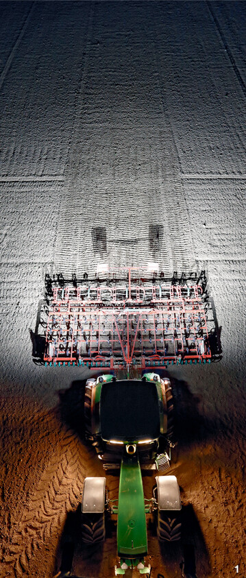 Bei der Auswahl neuer Arbeitsscheinwerfer sollte man auf die Lichttemperaturfarbe Kelvin achten, sonst erm�den die Augen zu schnell.