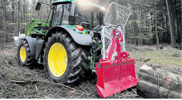 Tajfun-Seilwinde in Kettenbauart. Lieferbar von 35 bis 100 kN Nennzugkraft.