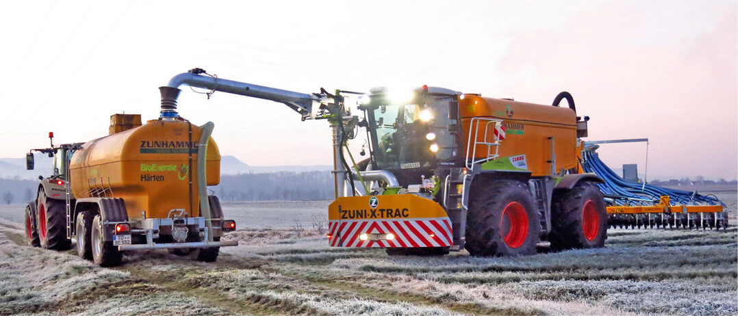 Bei der G�lled�ngung sind einige Vorschriften zu beachten. Neben den Ausbringzeiten m�ssen auch Inhaltsstoffe dokumentiert werden.� �