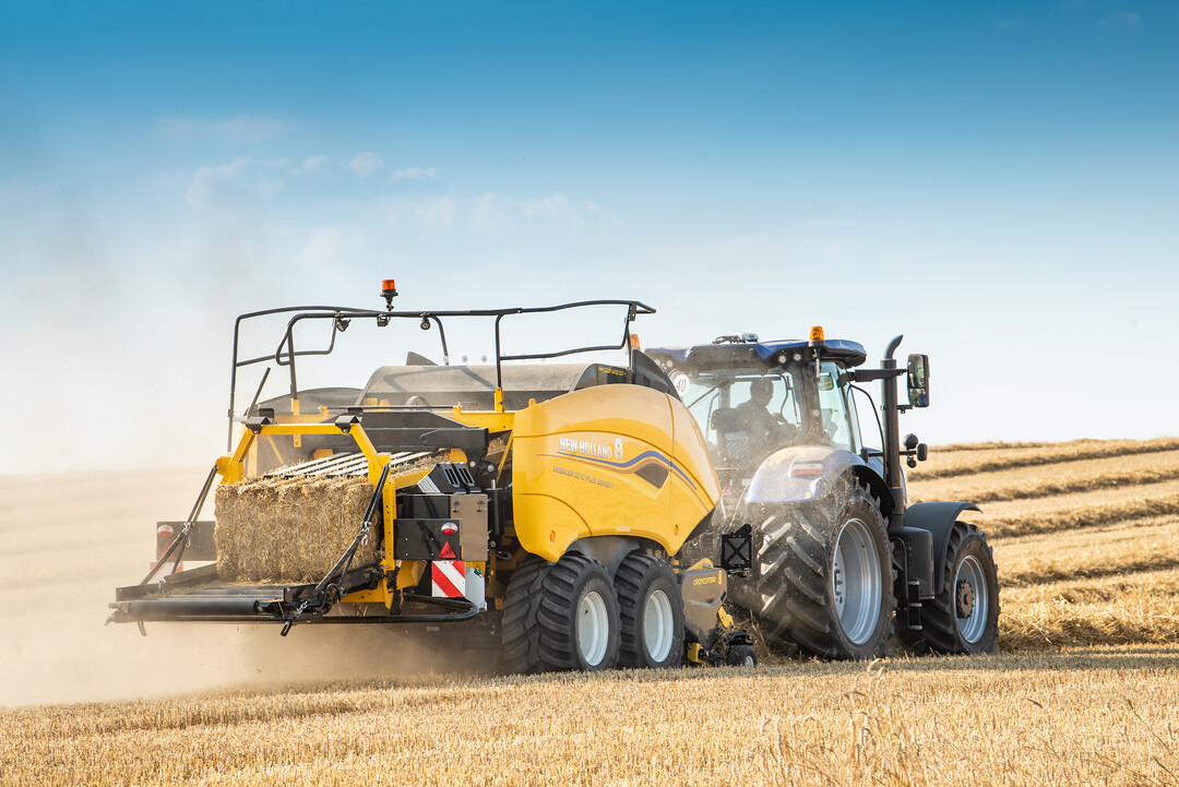 Die Ballen der BigBaler 1270 Plus Density sollen bis zu zehn Prozent h�here Pressdichten erreichen.