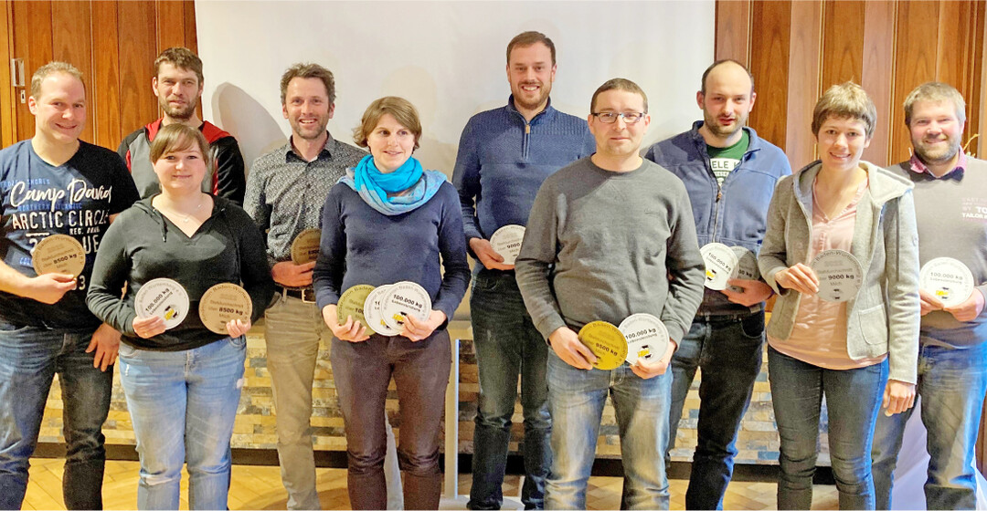 Ausgezeichnete Betriebe der Fleckviehz�chter in Schwarzwald-Baar-Heuberg.