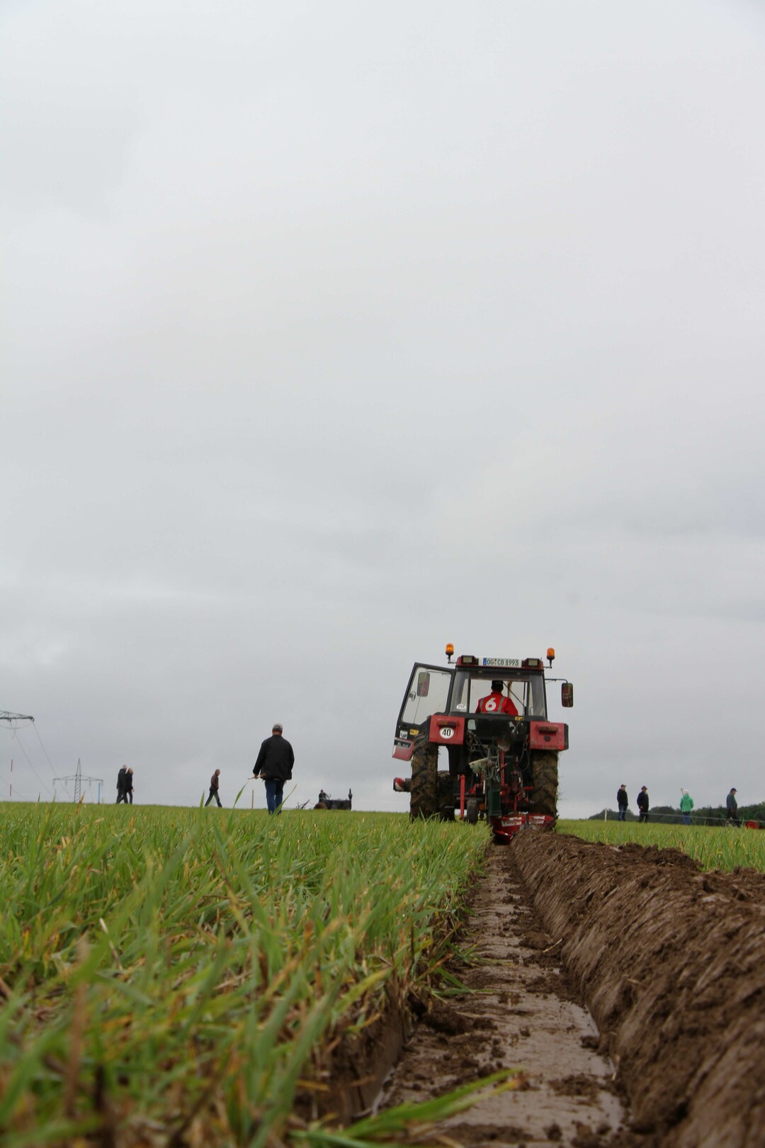 Der Sieger im Beetpflügen: Carsten Berl