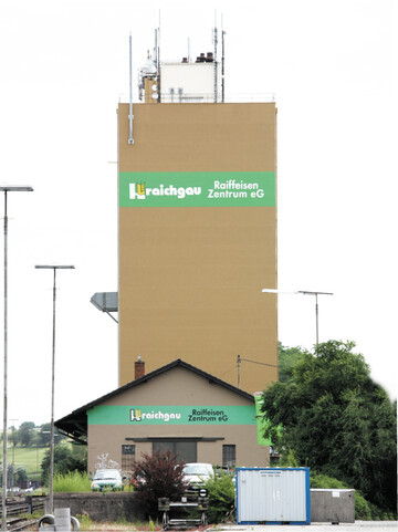 �ber die Siloanlagen des ehemaligen Kraichgau Raiffeisen Zentrums, heute Agroa, werden Getreide und �lsaaten der Erzeugergemeinschaft vermarktet.