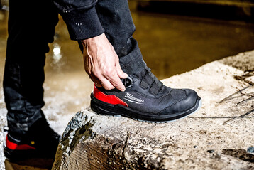 Von Milwaukee gibt es jetzt verschiedene Sicherheitsschuhe.