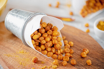 Ger�stete Kichererbsen