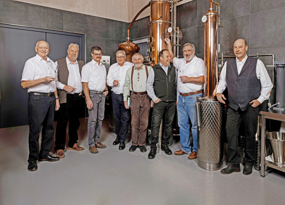 Die acht Brenner vom Bodensee, die sich für den Brennerweg zusammengeschlossen haben