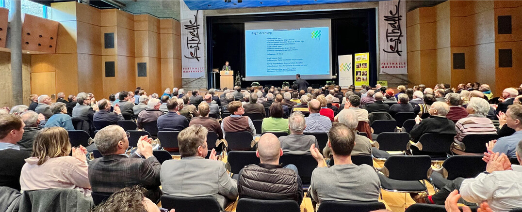 Knapp 400 Landwirtinnen und Landwirte besuchten den Bauerntag in Murrhardt.