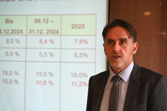 Berndt Eckert, Gesch�ftsf�hrer der LGG Steuerberatungsgesellschaft.