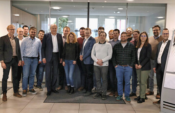 Die Jungunternehmer im LBV diskutierten mit Pr�sident Joachim Rukwied, Vize J�rgen Maurer und Hauptgesch�ftsf�hrer �ber die Zukunft des Ehrenamts. 