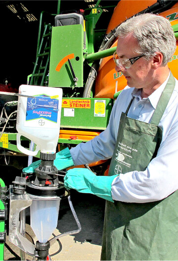 Auch hier liegt Sparpotenzial: Pflanzenschutzmittel sicher verwenden.