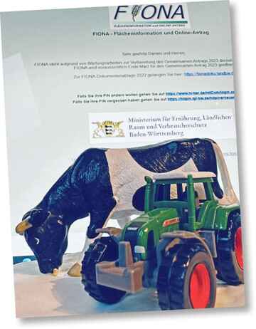 Der Zugang zum Antragsverfahren �ber FIONA soll er�ffnet werden.