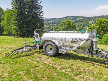 Pichon verkauft seine G�llef�sser jetzt auch in Deutschland.
