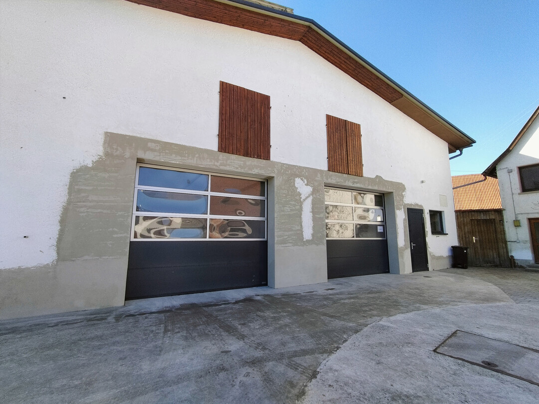 Nach Aufgabe der Schweinehaltung hat Thomas Sugg den Stall zur Vermietung von Gewerber�umen umgebaut.