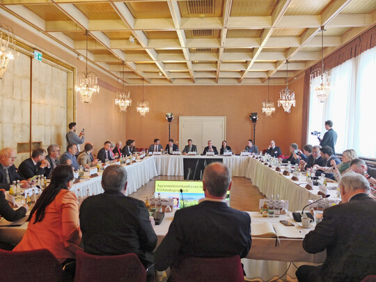 Agrarministerkonferenz in Baden-Baden.