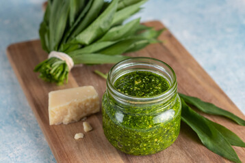 Selbstgemachtes B�rlauchpesto