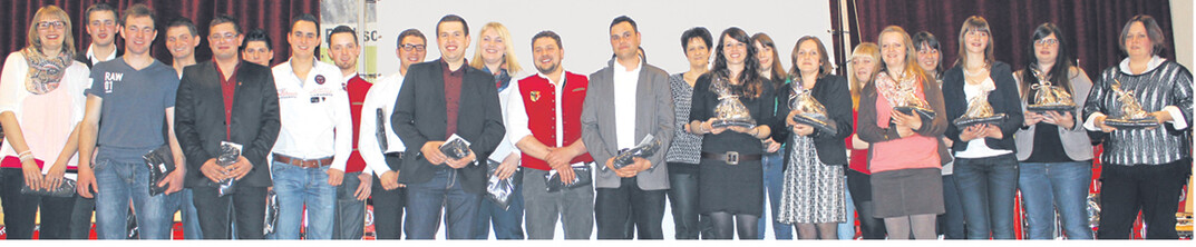 Meisterabsolventinnen und -absolventen, Fachrichtung Haus- und Landwirtschaft des Jahrgangs 2014 der Fachschule Biberach.