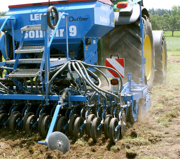 Haben Wildschweine eine Grasnarbe umgepflügt, sollte der Schaden zügig behoben werden, damit sich keine unerwünschten Pflanzen breitmachen. Bei flächigen Schäden kann die Kreiselegge zum Einsatz kommen. Bei FFH-Flächen, bei denen die Bodenbearbeitung kritisch gesehen wird, kann auch mit Spezialgeräten wie dem Wiesenhobel oder dem Wiesenbüffel eingeebnet werden.
