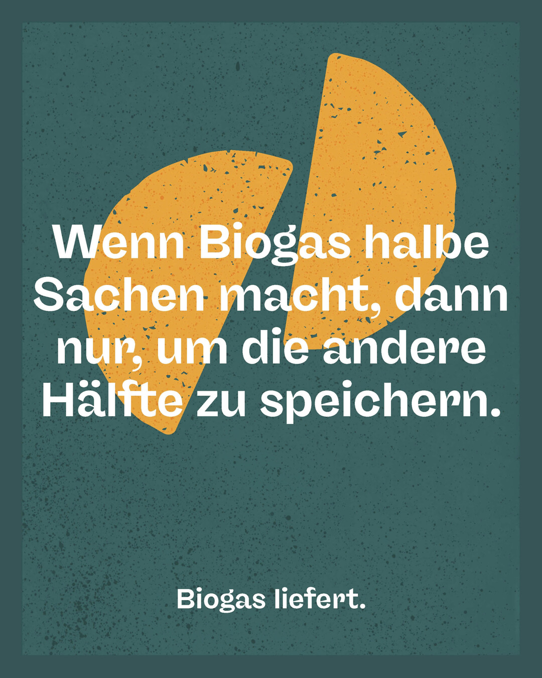 Am 16. April 2025 startet der Fachverband Biogas die Kampagne �Biogas liefert�. 