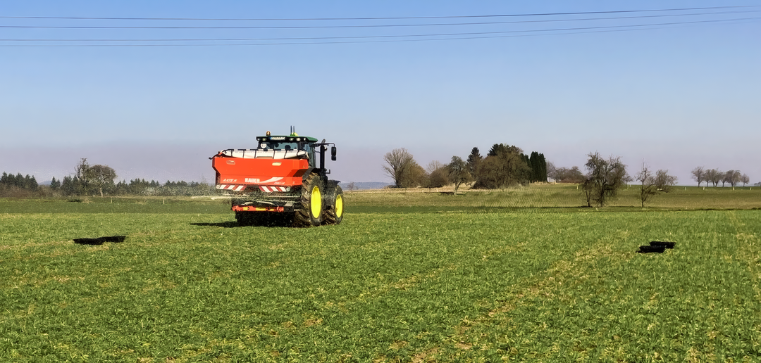 �berpr�fung der Querverteilung mit Streuschalen