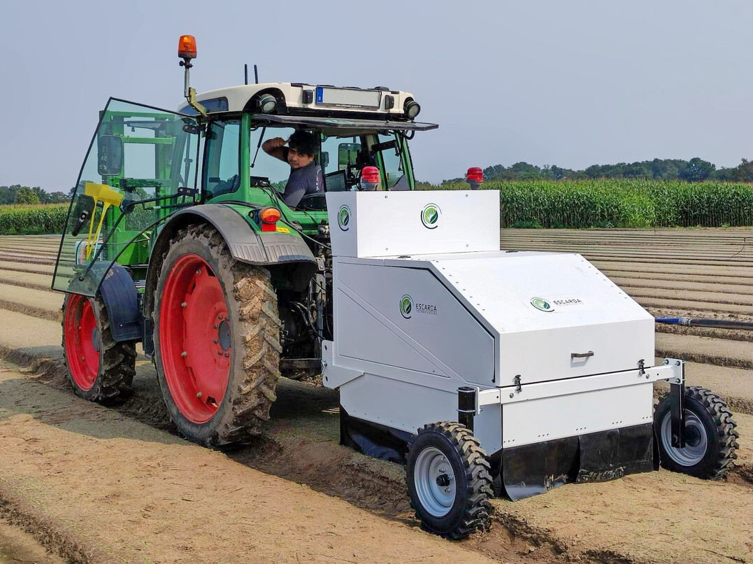 Das Laser-Unkrautbekämpfungssystem kommt auf den Markt.