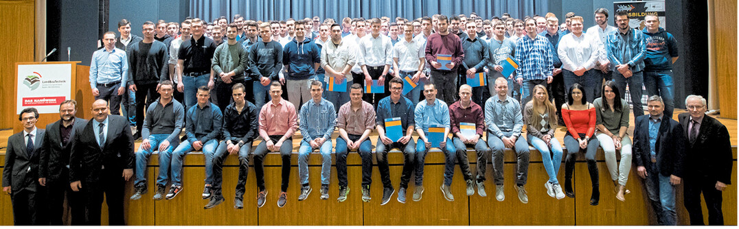 Ein starker Jahrgang im Landmaschinenmechanikerhandwerk in Baden-W�rttemberg.