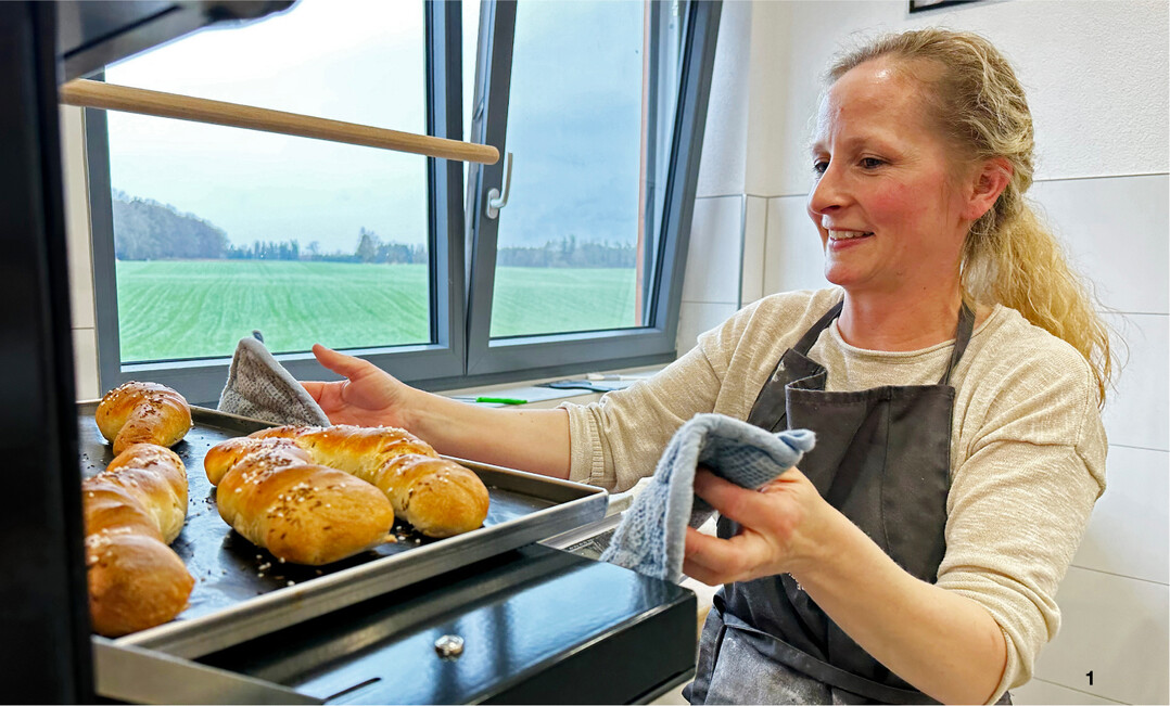 Hauswirtschaftsmeisterin Kathrin Sonntag backt aus Leidenschaft.