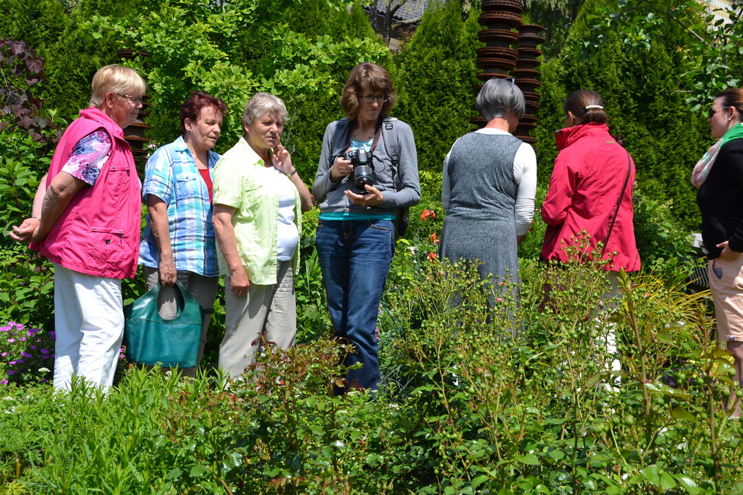 Gartenfahrt 19.6.2015 Garten Elsbeth Mayer Bad Urach-Wittlingen