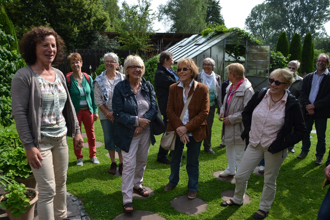 Gartenfahrt 19.6.2015Garten Daiber Alleshausen