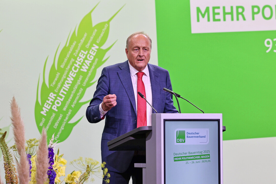 DBV-Präsident Joachim Rukwied.