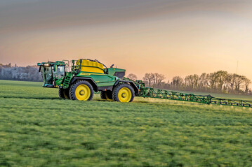 Die Sicht von der Kabine auf das Gest�nge des 500R wurde so optimiert, dass die Fahrer ihre Arbeitsumgebung klar �berblicken k�nnen. 
