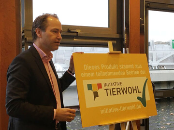 Vorstellung des neuen Logo auf der Gr�nen Woche