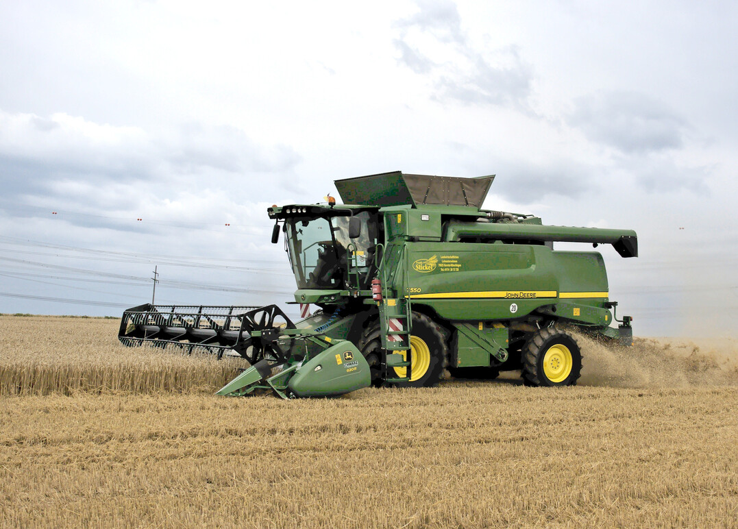 Bei unbest�ndiger Witterung gilt es, die Fallzahlen der angebauten Weizensorten im Auge zu behalten.