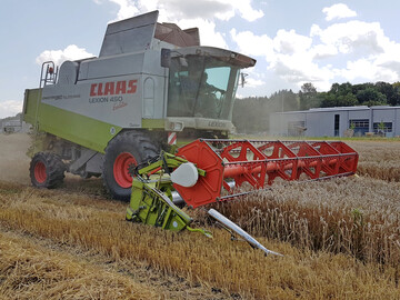 Weizenproduktion auf Rekordniveau: Die weltweiten Lagerbest�nde an Weizen werden zum Ende der Saison voraussichtlich zum dritten Mal in Folge zur�ckgehen und mit 264,7 Millionen Tonnen den niedrigsten Stand seit sieben Jahren erreichen. 