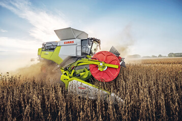 Claas stellt den Trion 760 als neues Spitzenmodell der Baureihe vor.