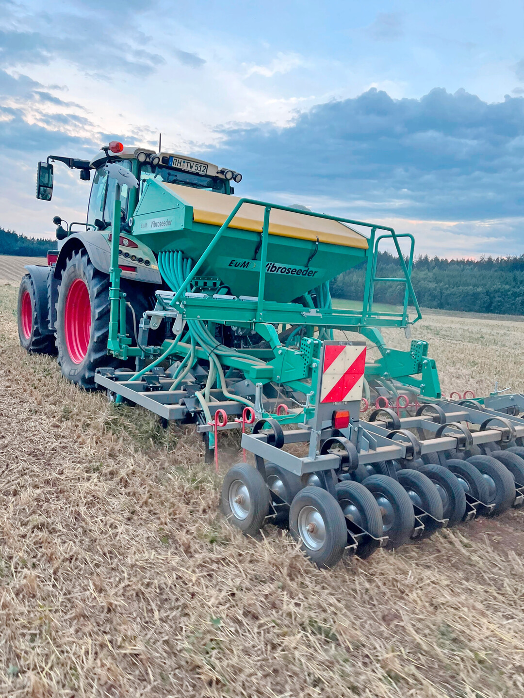 Den Vibroseeder gibt es mit verschiedenen S�zinken.