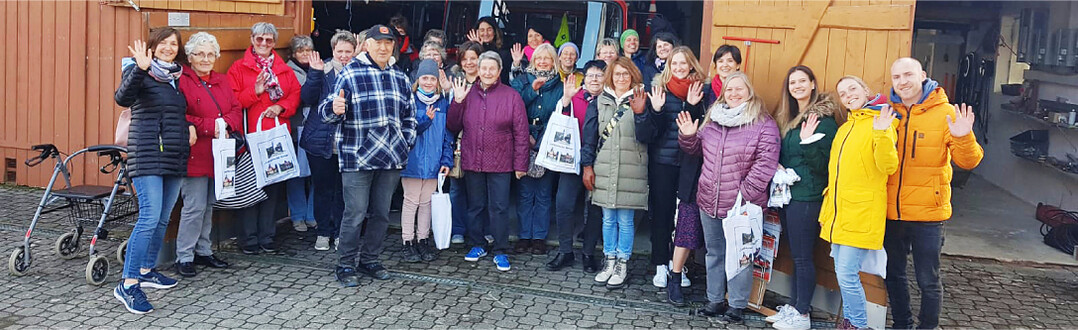 Neue Eindr�cke sammelten die Bergemer Landfrauen auf ihrer Tour durch Weilersteu�lingen.